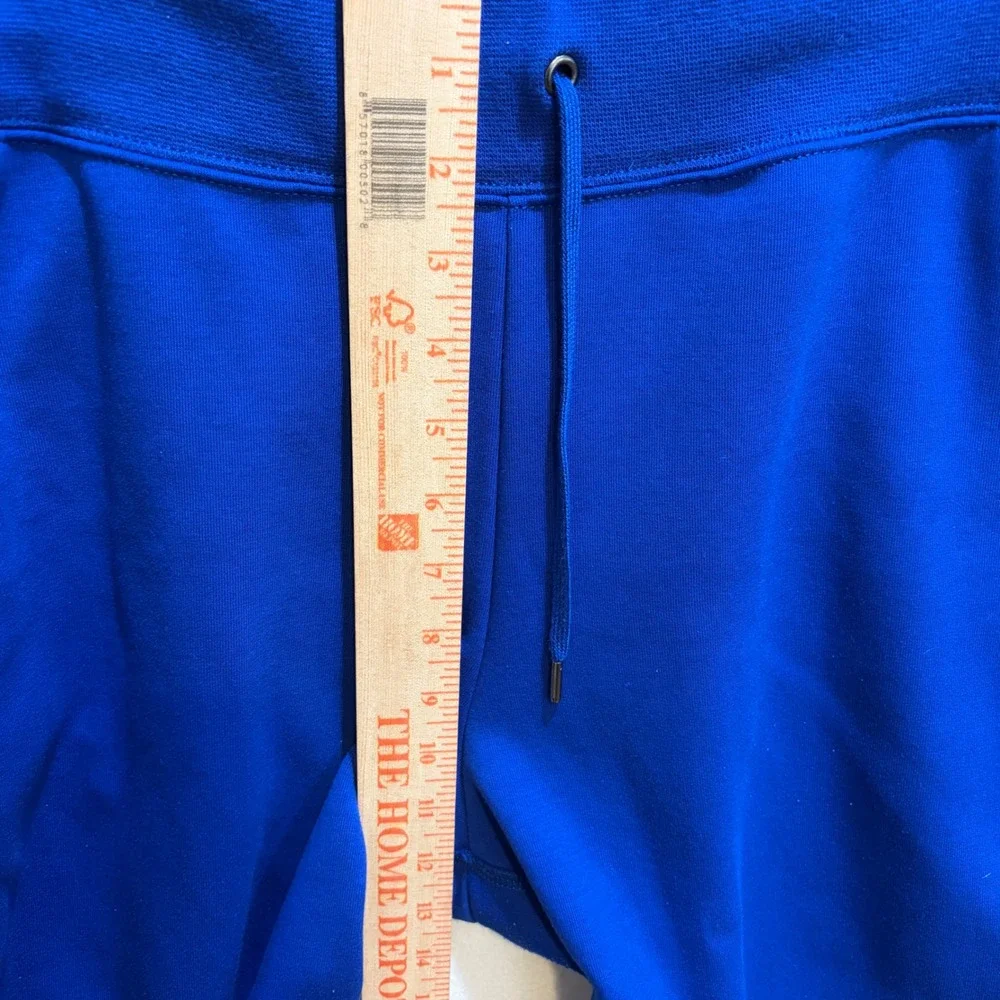 Polo Ralph Lauren Sweatpants Mens L Blue Joggers Tapered Fleece Pony Logo Stripe